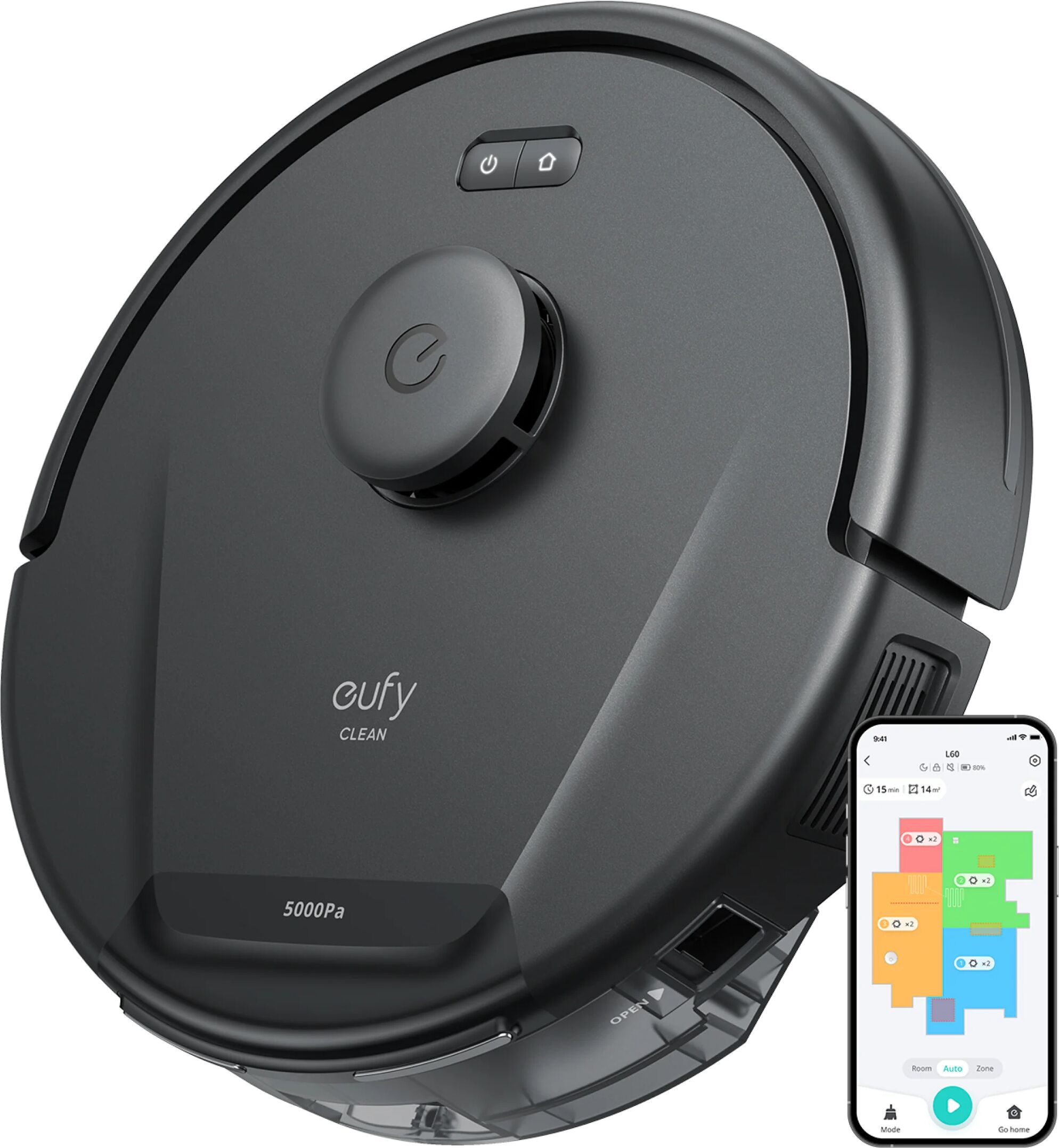 Photos - Surveillance Camera Eufy Clean L60 Black 