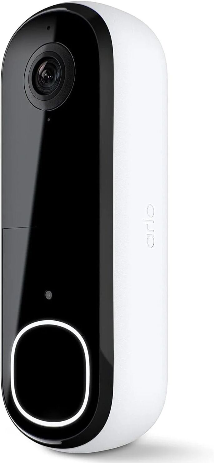 DailySale Arlo Video Doorbell 2K (2nd Generation) Battery Operated or Wired Doorbell (Refurbished)