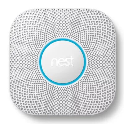 Google Nest Protect Battery Smoke & Carbon Monoxide Alarm (2nd Generation), Multicolor