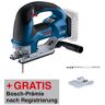 AKTION: BOSCH Professional GST 18V-155 BC Akku-Stichsäge 18,0 V, ohne Akku mit Prämie nach Registrierung blau/schwarz