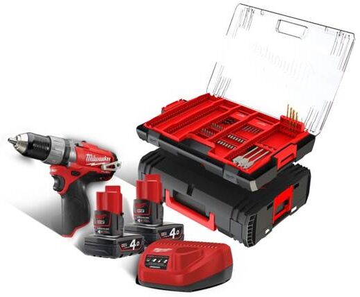 Milwaukee M12 FUEL™ Perceuse à percussion FPD-402XA