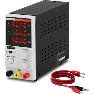 Stamos Soldering Labornetzgerät - 0 - 30 V - 0 - 10 A DC - 300 W - 4-stellige LED-Anzeige