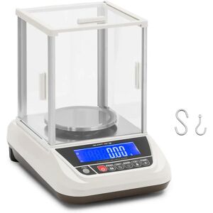 Steinberg Präzisionswaage - 2000 g / 0,01 g - Ø 130 mm - LCD - Glaswindschutz - mit RS-232-Schnittstelle