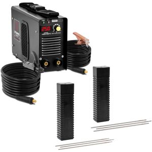 Stamos Welding Group Schweißset Elektroden Schweißgerät - 250 A - 8 m Kabel - 60 % Duty Cycle - Elektroden E6013 - Ø 2,5 x 350 mm - 5 kg & E6013 - Ø 3,2 x 350 mm - 5 kg