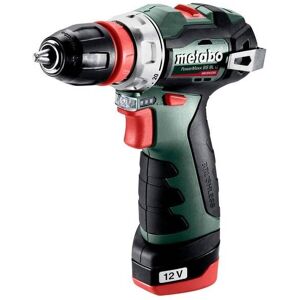 metabo Akku-Bohrschrauber »Powermaxx BS BL Q, 12 V, Kit« Schwarz