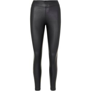 pieces Leggings »PCNEW SHINY HW LEGGINGS NOOS«, mit PU-Beschichtung Black  S