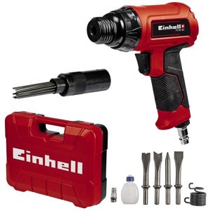 Einhell Druckluft-Meisselhammer »TC-PC 45 Set inkl. Nadelentroster«, (Set) schwarz-rot