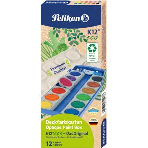 Pelikan Farbkasten »Deckfarbkasten K12® eco«, Made in Germany; enthält... bunt