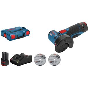 Bosch Professional Akku-Winkelschleifer »GWS 12V-76 V-EC Kit« blau Größe