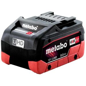 metabo Akku »18 V, 8 Ah LiHD« schwarz Größe