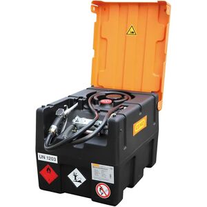 CEMO KS-Mobil Easy Benzin-Tankanlage, mit Handpumpe, Volumen 190 l, mit Klappdeckel