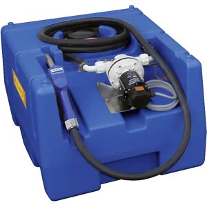 CEMO Tankanlage für AUS 32 (AdBlue®), Volumen 125 l, mit Automatik-Zapfventil, Elektropumpe 12 V, Breite 600 mm