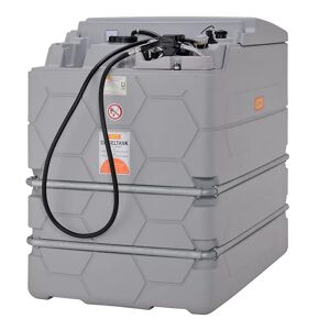 CEMO CUBE-Dieseltank, Indoor Basic, Volumen 2500 l, mit Elektropumpe 72 l/min