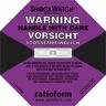kaiserkraft Shockwatch® Präzisionsindikator, VE 50 Stk, Empfindlichkeit 37 g / 50 ms, violett