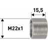 Neoperl Gewinderohr M22x1 x 15,5mm