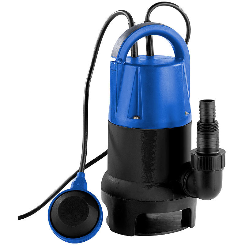 AGT Tauchpumpe 400W mit Schwimmschalter - für Schmutzwasser geeignet