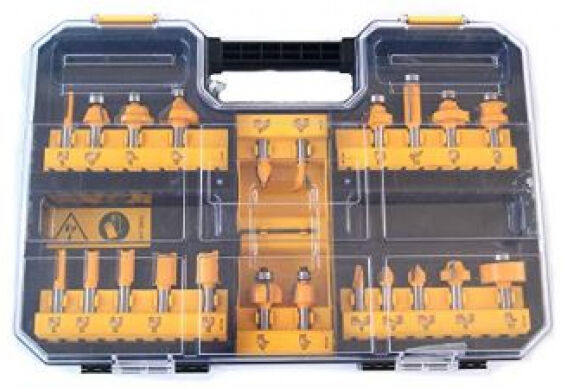 DeWalt DT90017-QZ - Fräser-Set 22-teilig