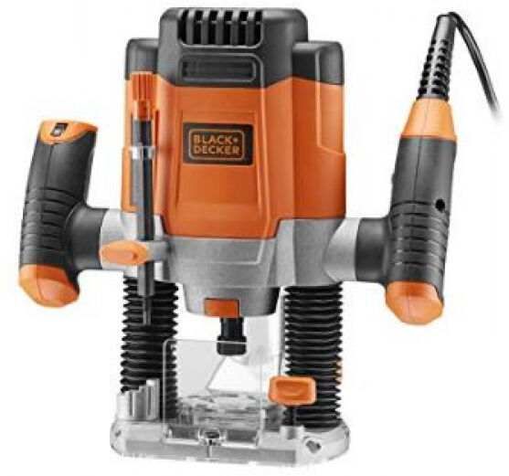 Black & Decker KW1200E-QS - Elektronik-Oberfräse