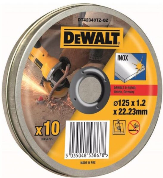 DeWalt DT42340TZ-QZ - Trennscheibe 125mm - 10 Stk.