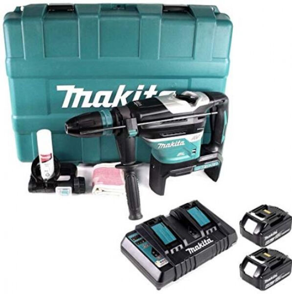 Makita DHR400PG2U - Akku-Kombihammer 2x18V