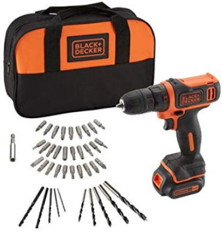 Black & Decker BDCDD121SA-QW - Akku-Bohrschrauber