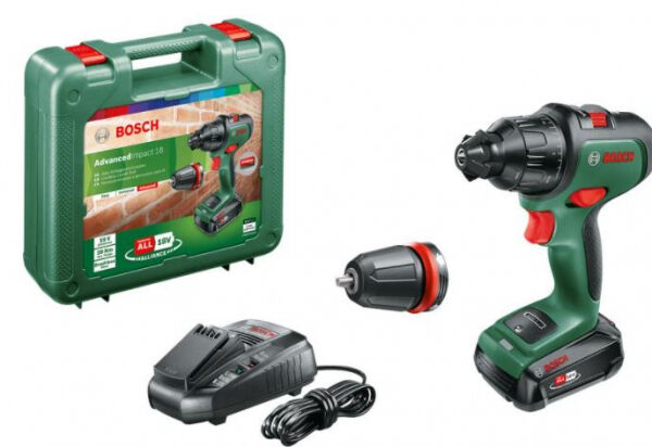 Bosch AdvancedImpact 18 - Akku-Schlagbohrschrauber Kit