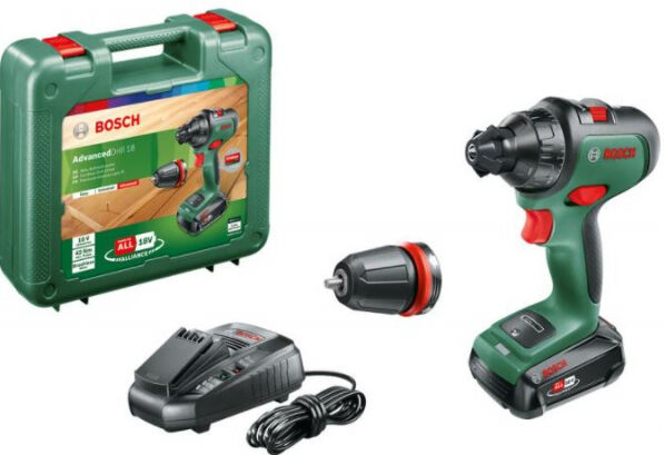 Bosch AdvancedDrill 18 - Akku-Schrauber Kit