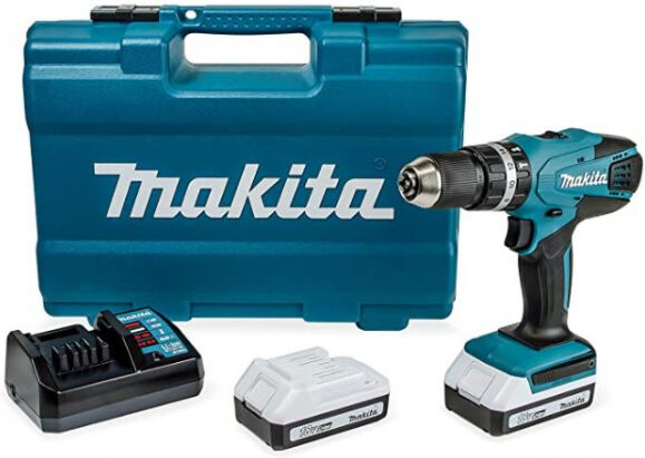 Makita HP457DWE10 - Akku-Schlagbohrschrauber im Set