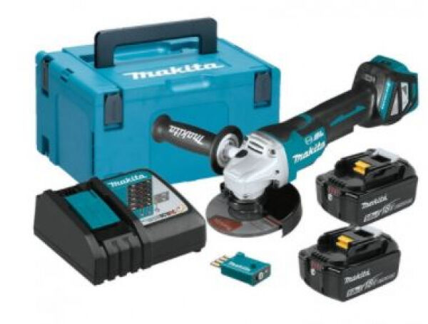 Makita DGA518RTJU - Akku-Winkelschleifer 18V