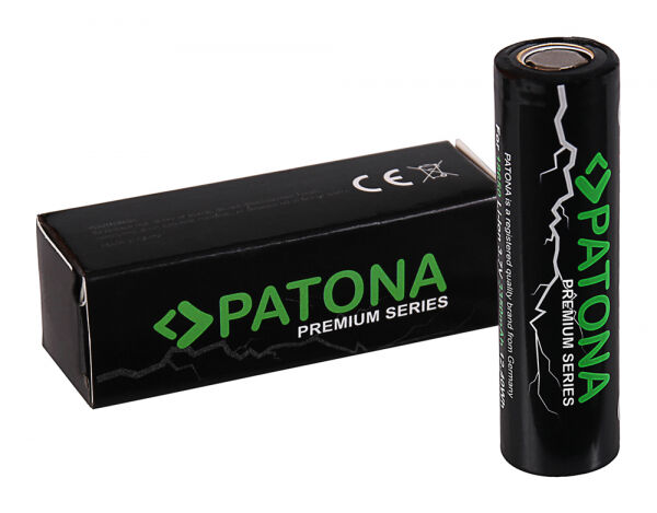Patona - Premium Akku 18650 flat top