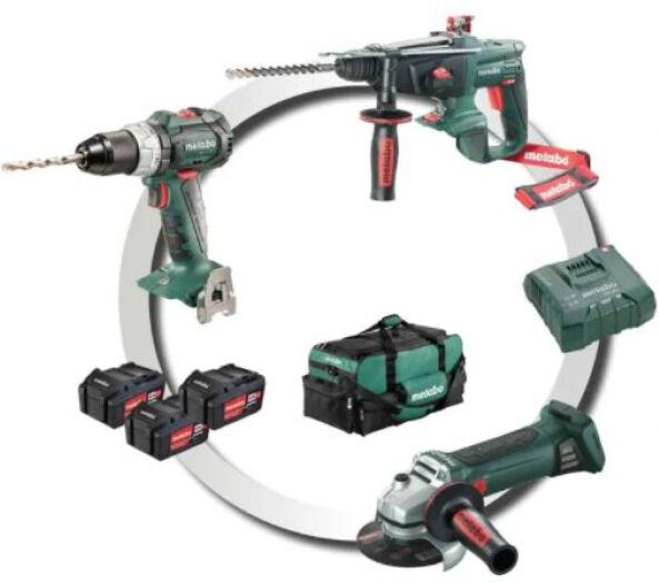 Metabo Akku-Maschinen Set Combo Set 3.1