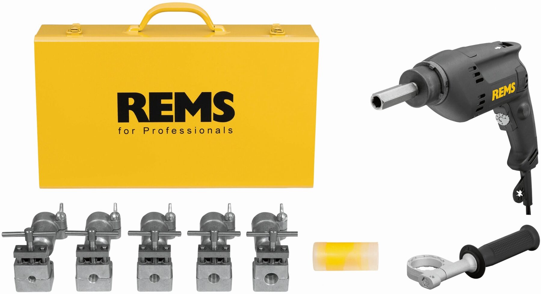 Rems 156004 Twist Set 3/8-1/2-5/8-3/4-7/8 Rohraushalser