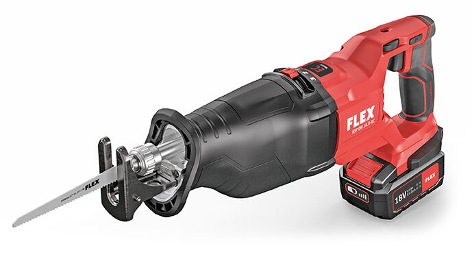 Flex-tools RSP DW 18.0-EC/5.0 Set Akku-Säbelsäge mit Pendelhub 18 Volt 5.0 Ah Li-ion