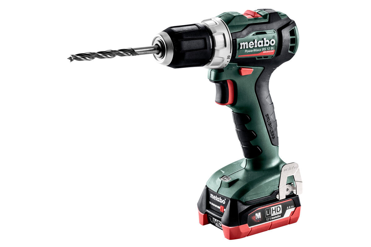 Metabo 601038800 POWERMAXX BS 12 BL Akku Bohrschrauber 12 Volt 4.0