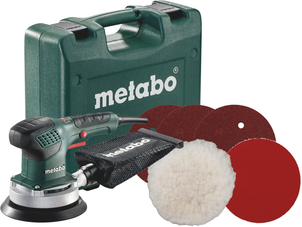 Metabo SXE 3150 Exzenterschleifer 310W, 150mm + Koffer + Zubehör 690922000