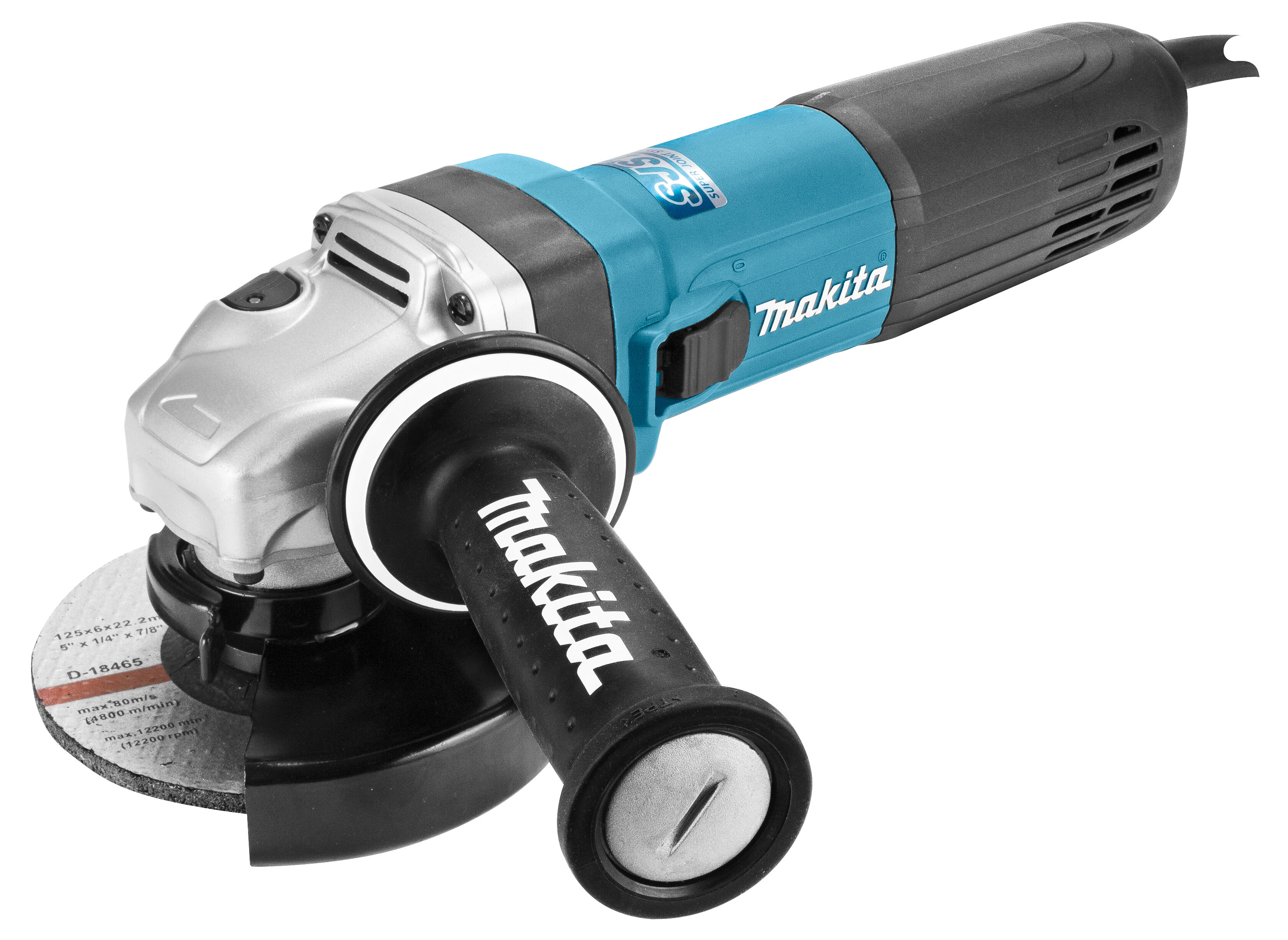 Makita GA5041R01 Winkelschleifer SJS 125 mm 1100 Watt