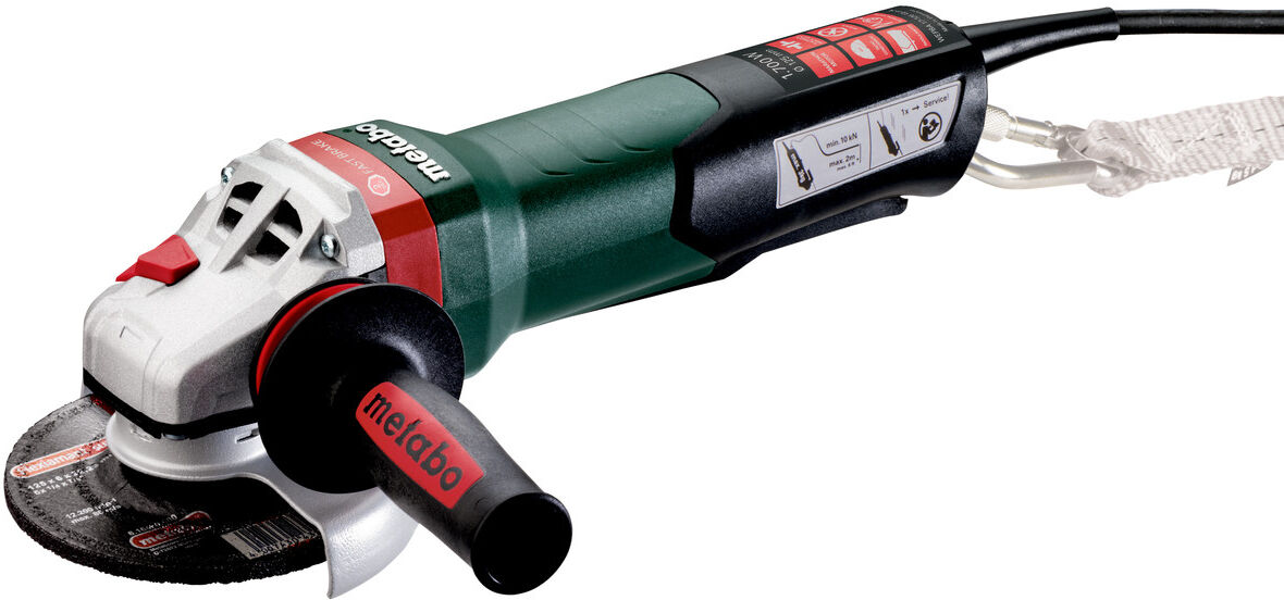 Metabo 600549000 WEPBA 17-125 QUICK DS Winkelschleifer 125 mm 1700 Watt