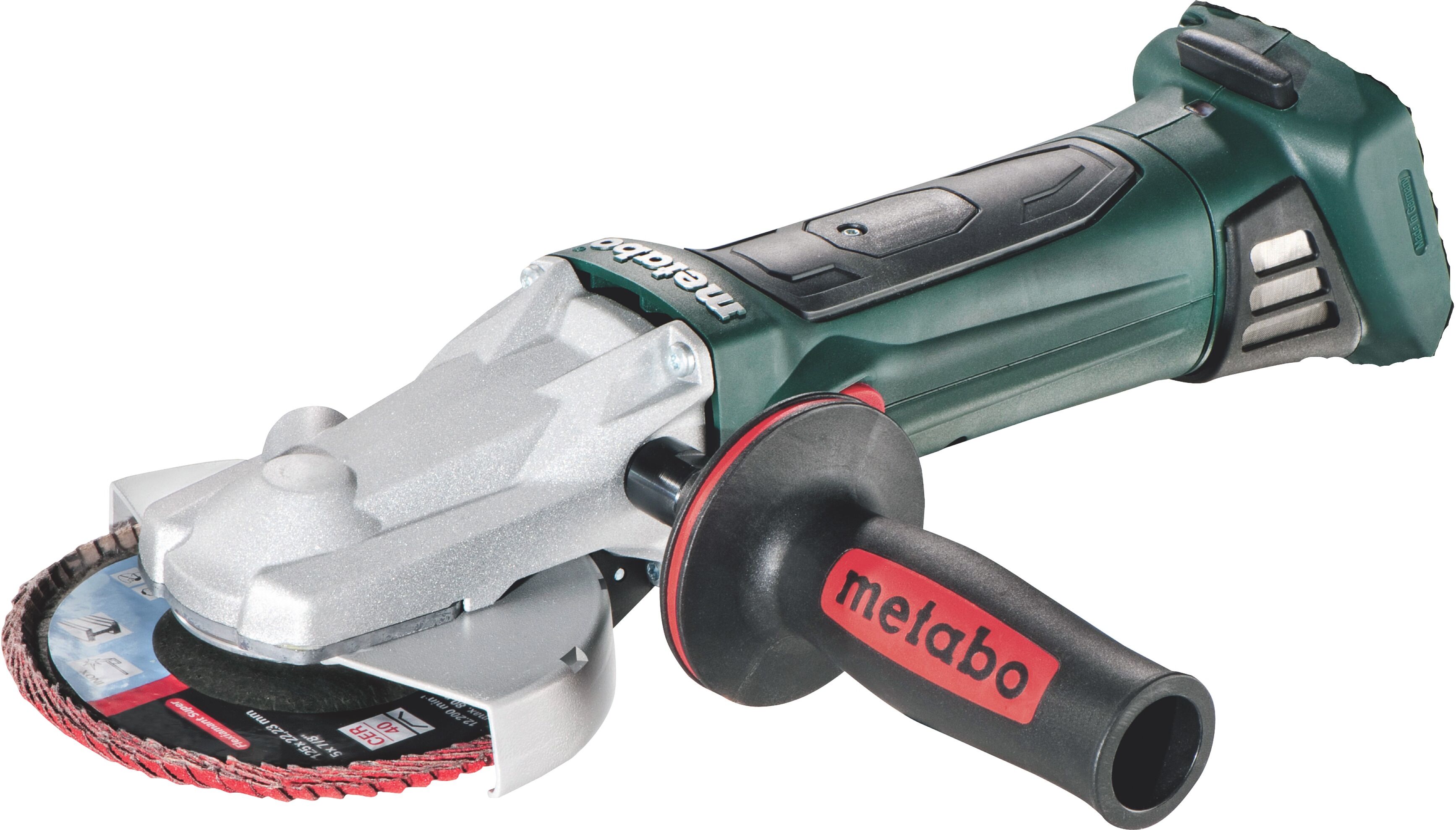 Metabo WF 18 LTX 125 Quick Akku-Flachkopf-Winkelschleifer 18V ohne Akku oder Ladegerät 601306840