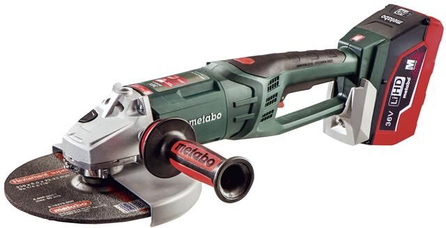 Metabo WPB 36 LTX BL 230 Akku-Winkelschleifer 36V, 6,2Ah 613101660