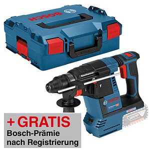 AKTION: BOSCH Professional GBH 18V-26 Akku-Bohrhammer 18,0 V, ohne Akku mit Prämie nach Registrierung