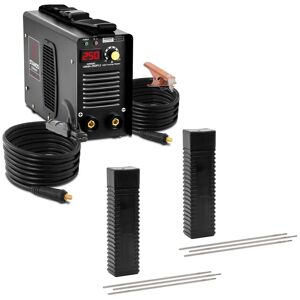 Stamos Welding Group Schweißset Elektroden Schweißgerät - 250 A - 8 m Kabel - 60 % Duty Cycle - Elektroden E6013 - Rutil-Zellulose - Ø 3.2 x 350 mm - 2 x 5 kg S-MMA-250PI.2-SET-3