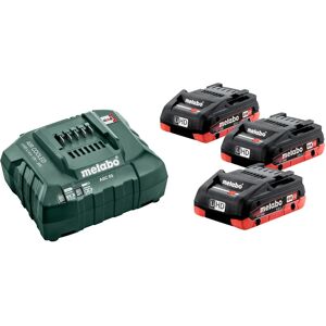 Metabo Basic-Set 3 x LiHD 4.0 Ah