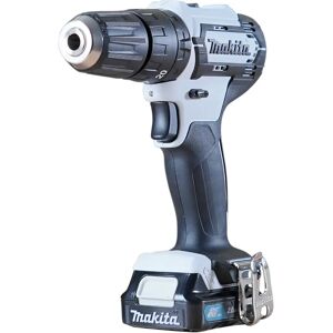 Makita Akku-Schlagbohrschrauber 12V max. in weiß / 2,0 Ah, 1 Akku + Ladegerät