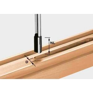 Festool Nutfräser HW Schaft 8 mm HW S8 D15/20