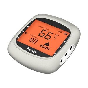 HerQs EasyBBQ – Grillthermometer – Fleischthermometer – Digital – Kabellos