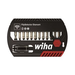 Wiha Bit-Set Torsion Diamant 13-teilig CentroFix Schnellwechselhalter