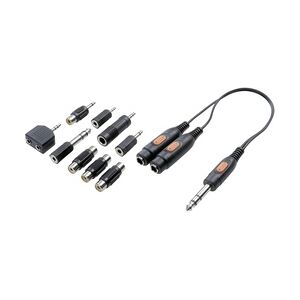 SpeaKa Professional Klinke/Cinch Adapter-Set Zwischenstecker / Zwischenstecker