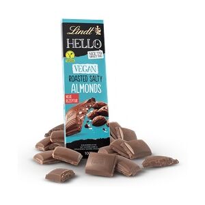 Lindt Hello, Vegan Tafel Roasted Salty Almonds 100g