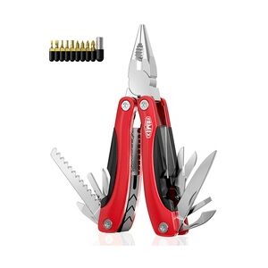 FAMEX 14006 Multi-Tool - mit Schraub-Bits und tragbarer Tasche