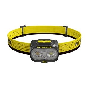 Nitecore LED Kopflampe UT27 V2 Dual Power - 800 Lumen, schwarz-gelb